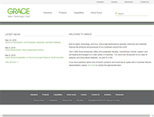 Tablet Screenshot of grace.com